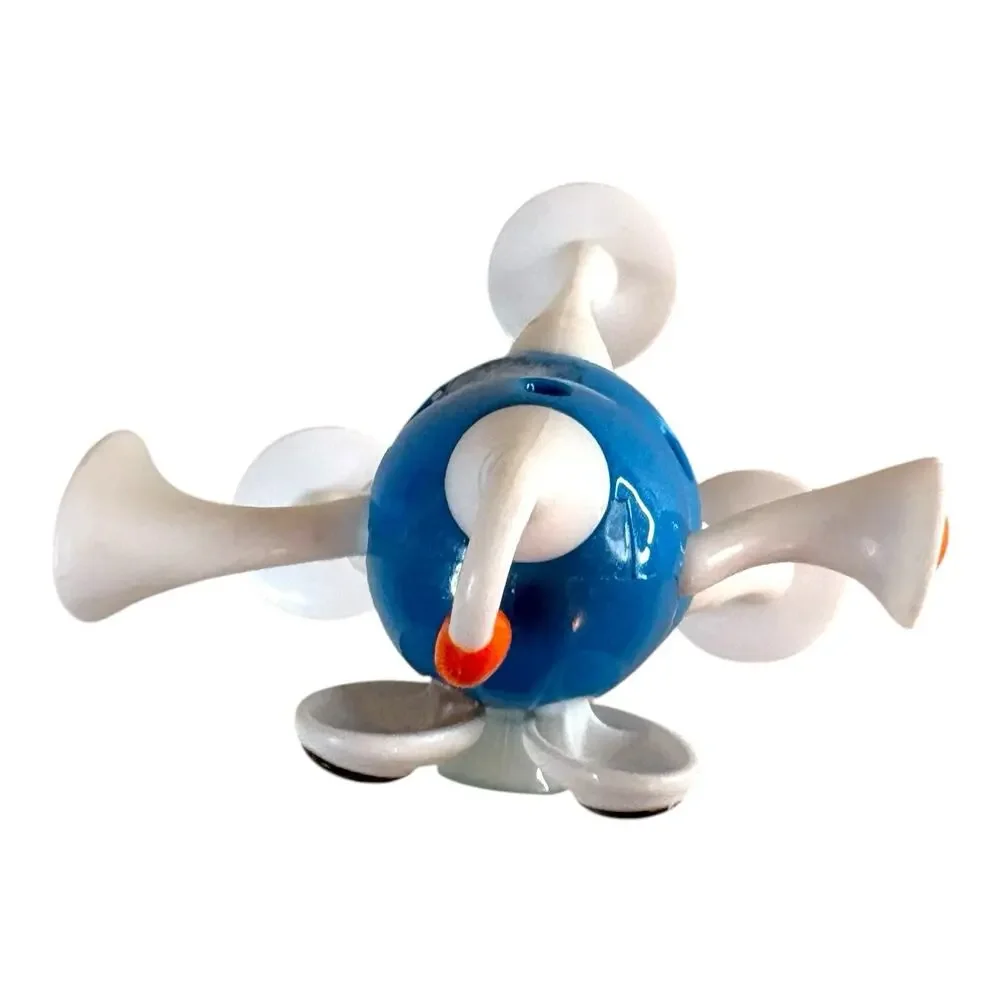 2006 McDonalds Zizzle iZ Blue Orange Tripod Robot Happy Meal Toy (NO SOUND)